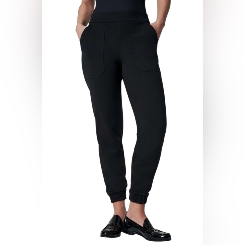 SPANX Women’s The Perfect Pant Pant Black Joggers Size Small